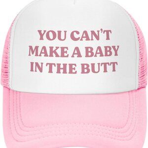 Funny Trucker Hat for Women Adult Humor Adjustable Snap Unhinged Style
